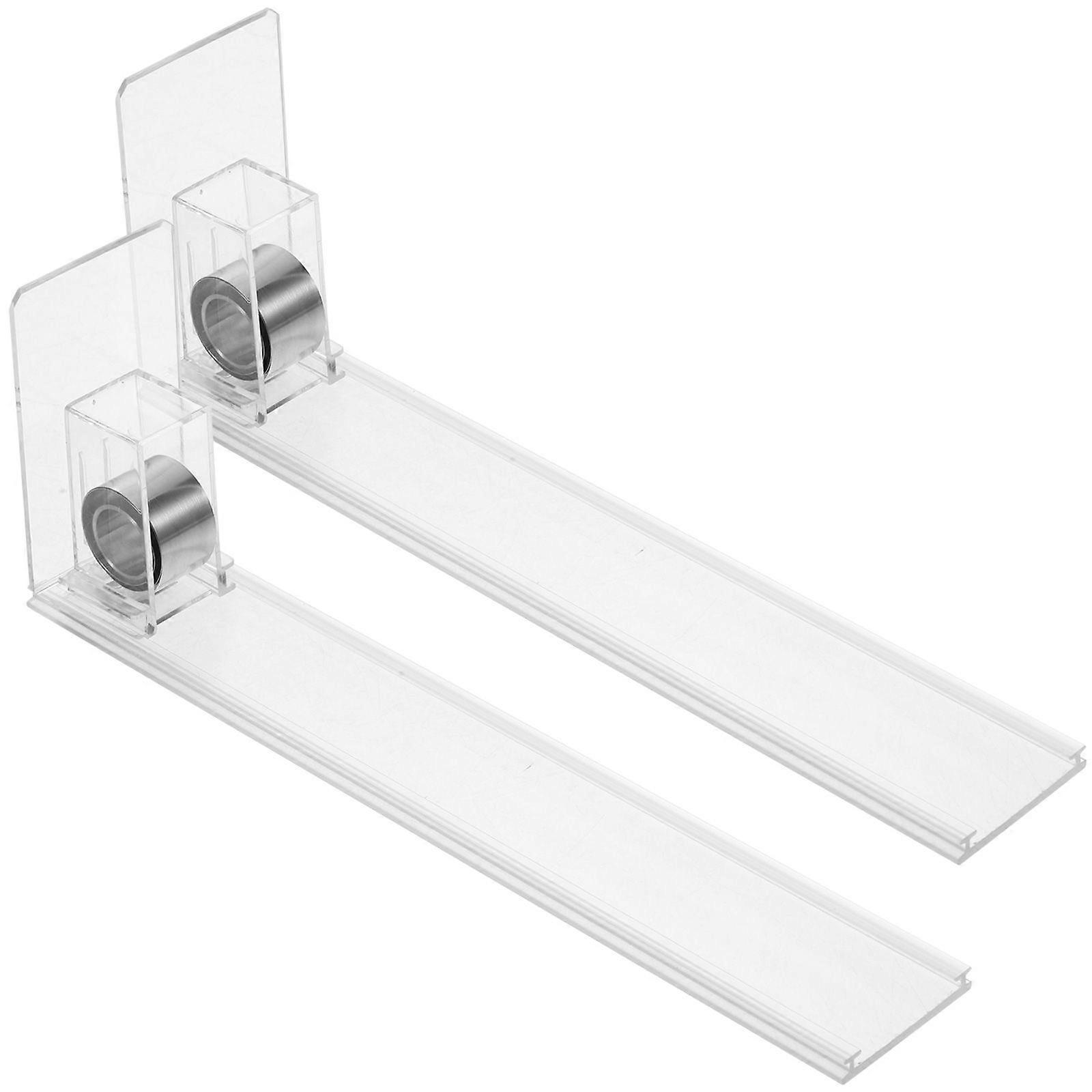 2Pcs Automatic Tobacco Display Stand Pusher Tray Rack Automatic Vending Machine Sliding Organizer