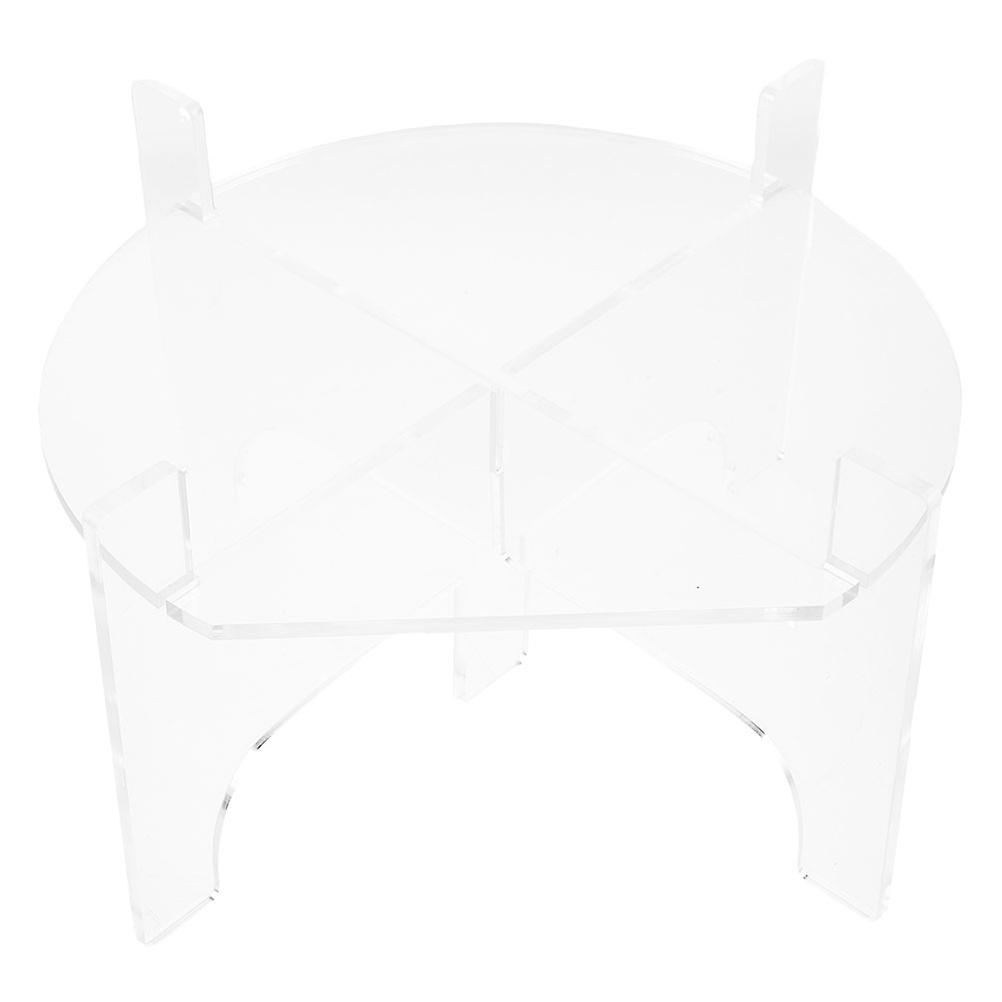 Modern Style Transparent Acrylic Drink Dispenser Holder Stand For Parties Home Use And Catering Events 1Pack