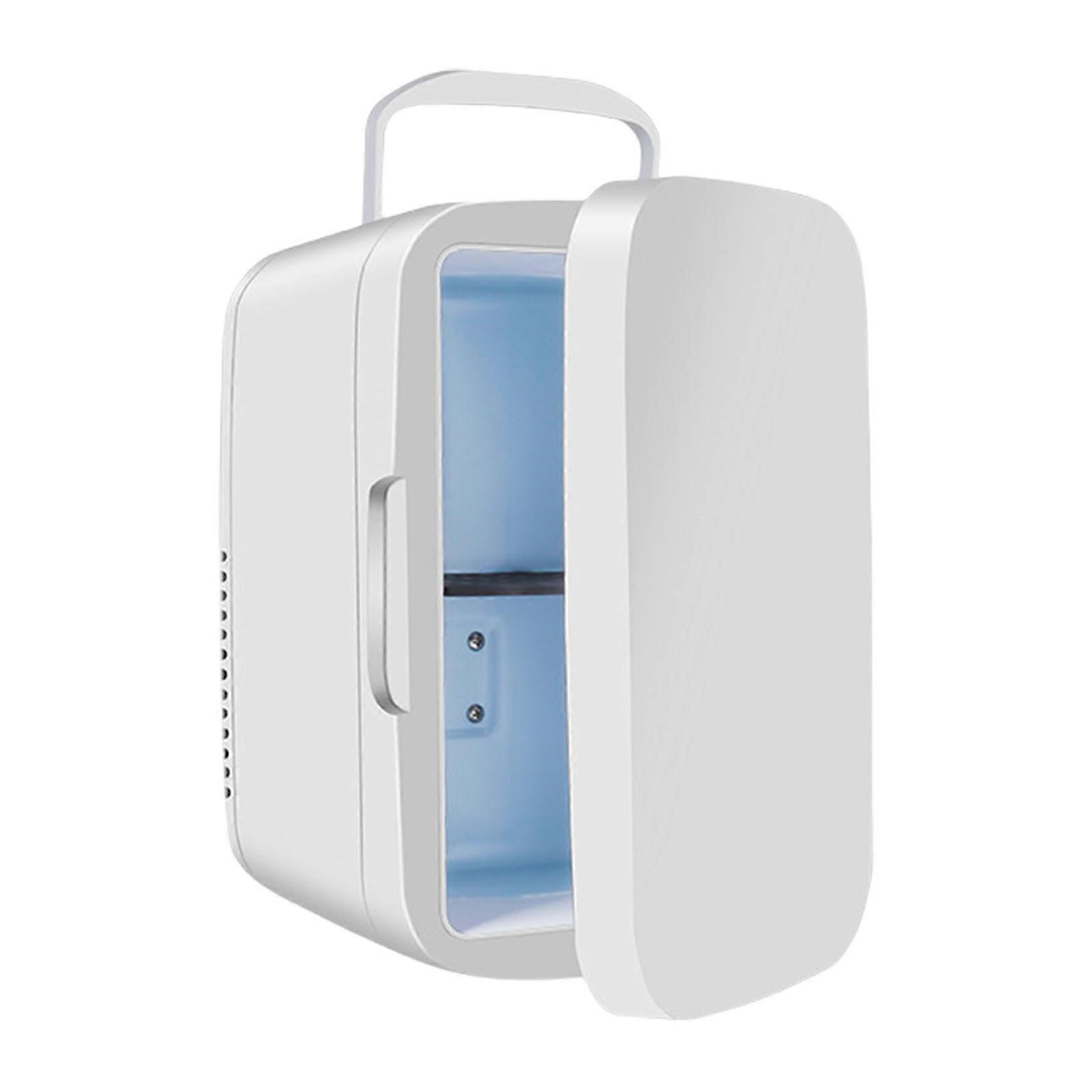 Office Desk Small Personal Fridge with Semiconductor Cooling Technology for Storing Skincare Snacks with Quiet Operation