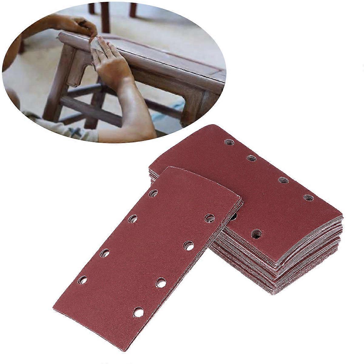 Automotive Wet Sand Paper 50Set Assorted Dry Wet Abrasive Sanding Sheets for Metalworking Furniture Rust Removal Coated