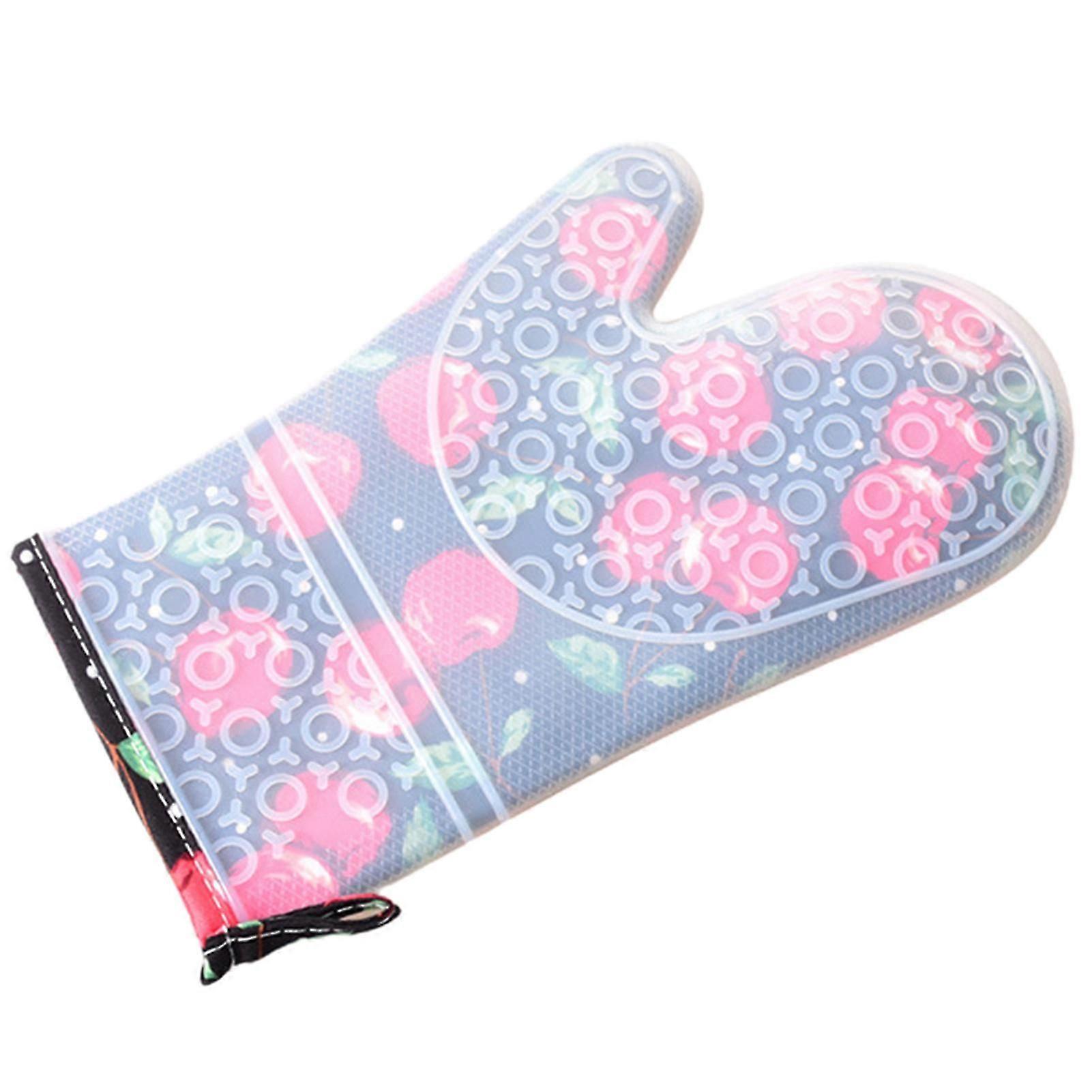 Fruit Pattern Silicone Oven Glove  Mengxi