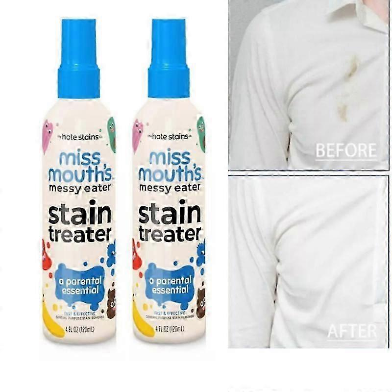 2 Stück Miss Mouth's Messy Eater Fleckenbehandler Spray 120ml d