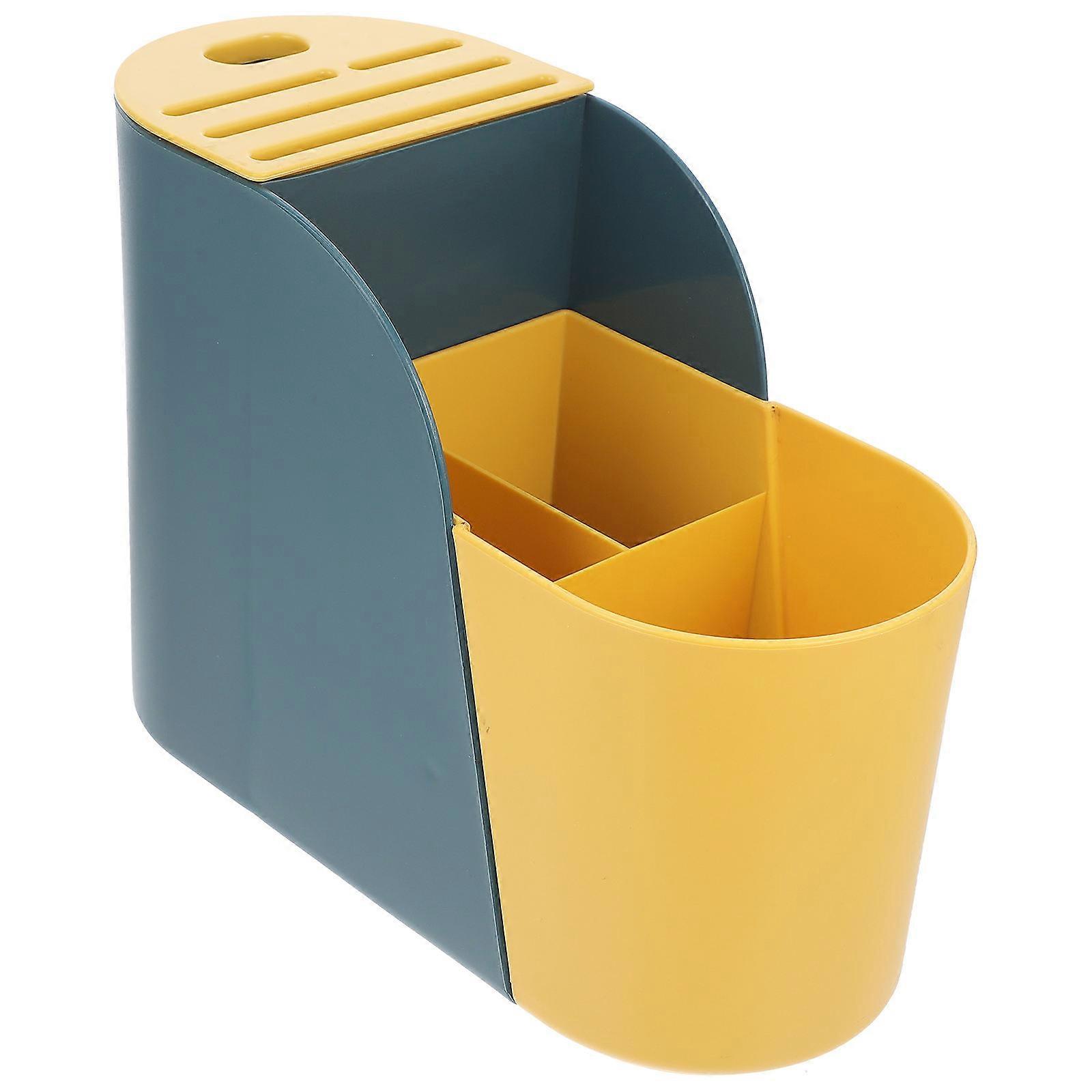 Utensil Storage Rack 1Pcs Easy To Clean Assorted Color Kitchen Utensil Organizer Designed For Efficient Drying And Ventilation