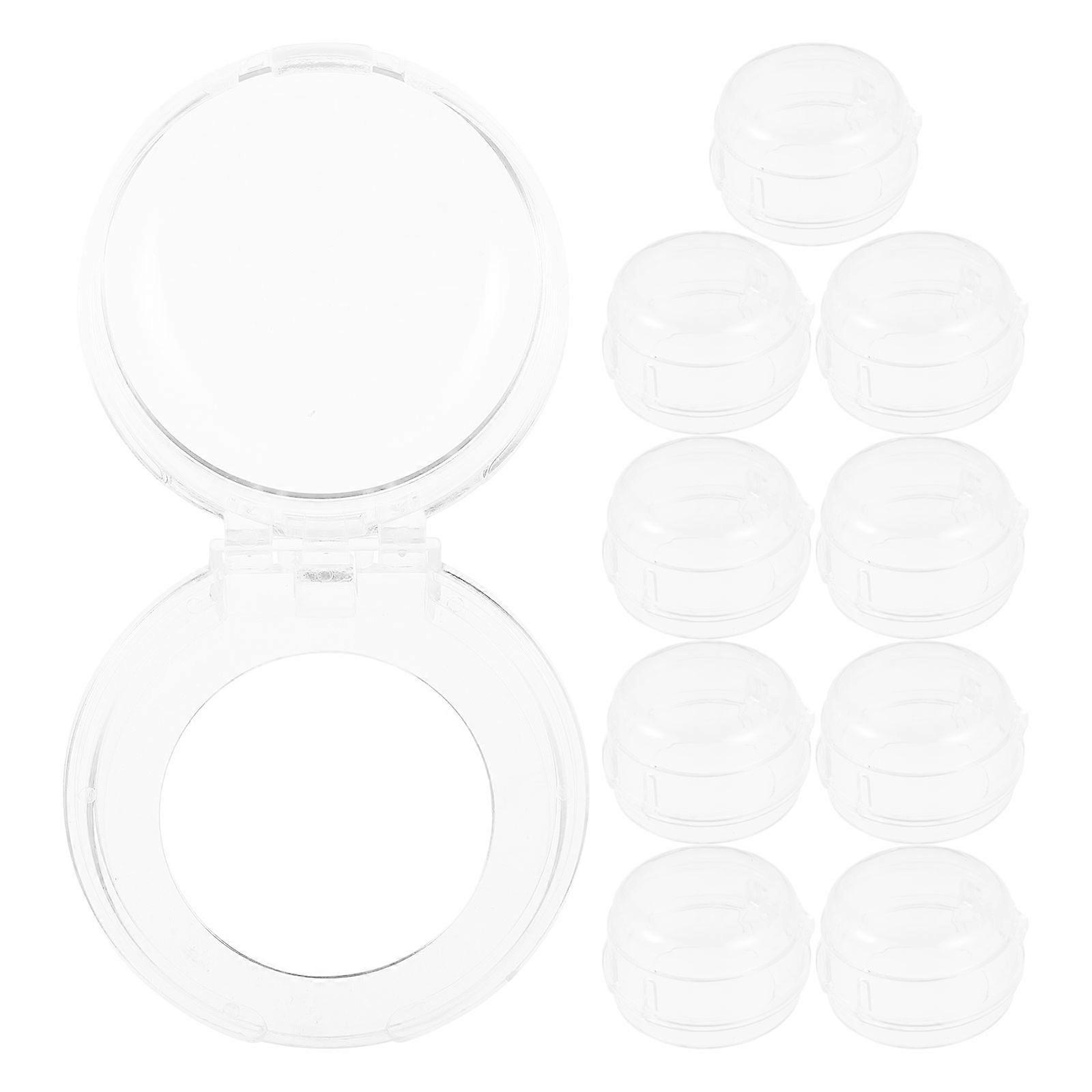 10pcs Gas Stove Knob Covers Durable Childproof Safety Protectors for Kitchen Design, Fits All Standard Stove Controls, Prevents Accidental Turn On