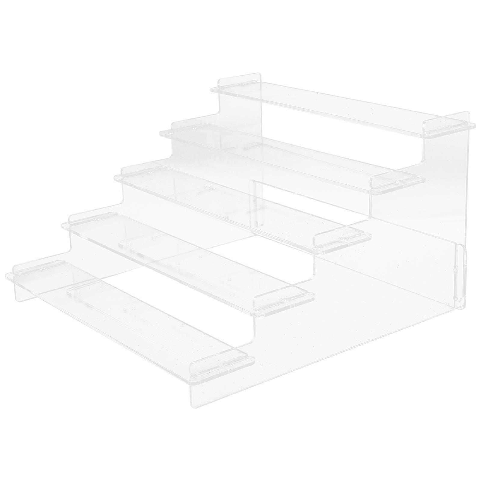 Multi-Purpose Display Stands Acrylic Desktop Stand For Home Decor 9.8X9.8X5.9in 1Pack