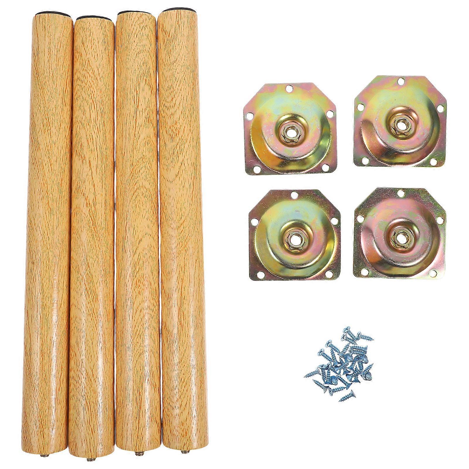 Table Leg Extenders Wooden Legs Load Bearing 1Set