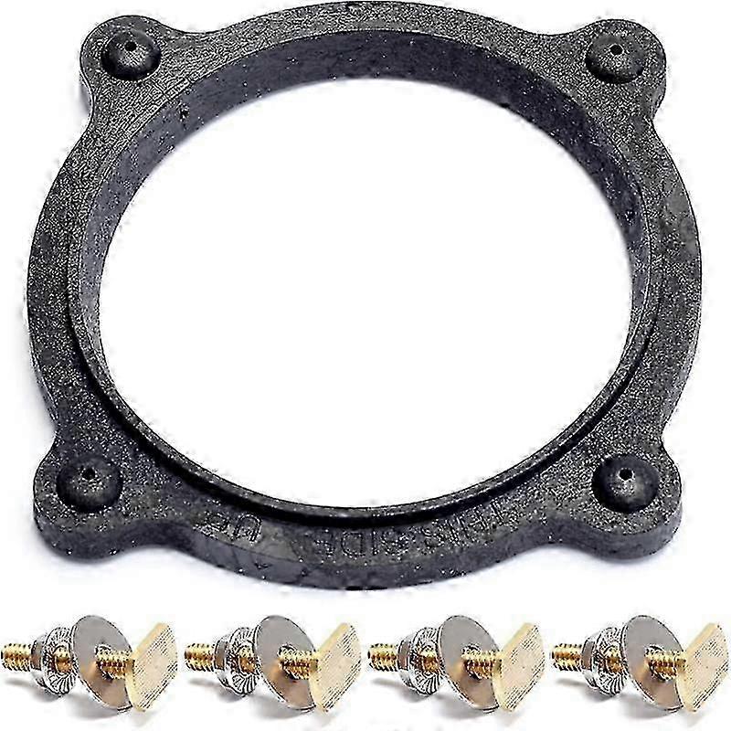 RV Toilet Seal Kit - SE341549 Floor Flange & Mounting Kit for Sealand Toilets in RVs & Trailers