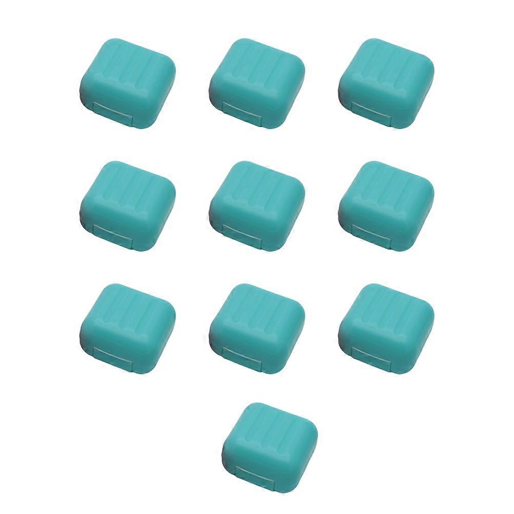 Shower Soap Holder 7x7cm Waterproof Portable 10Set
