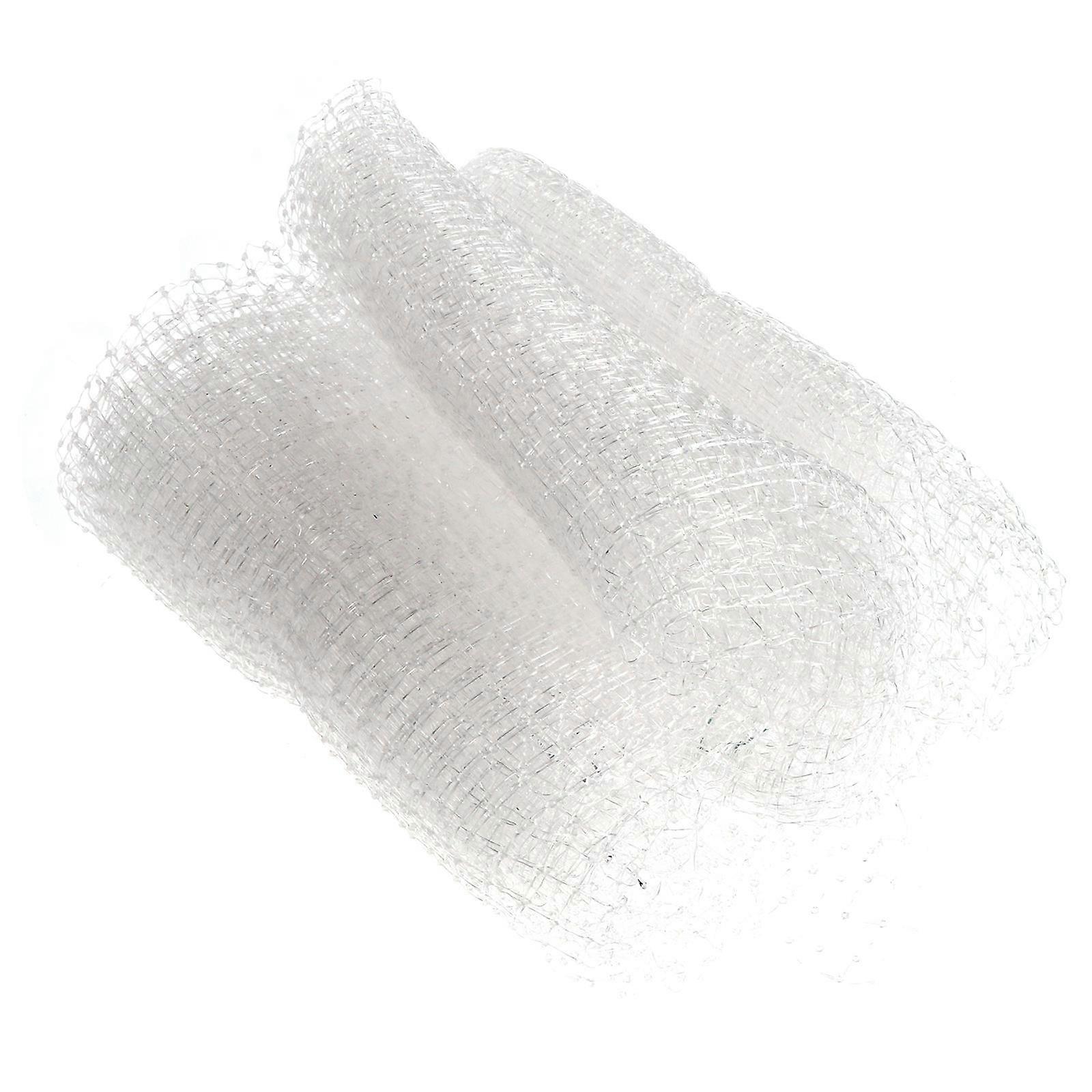 Aquarium Fishing Net Fish Tank Mesh Screen Transparent 220.00X120.00X0.10cm Prevent Fish from Jumping 1Pack