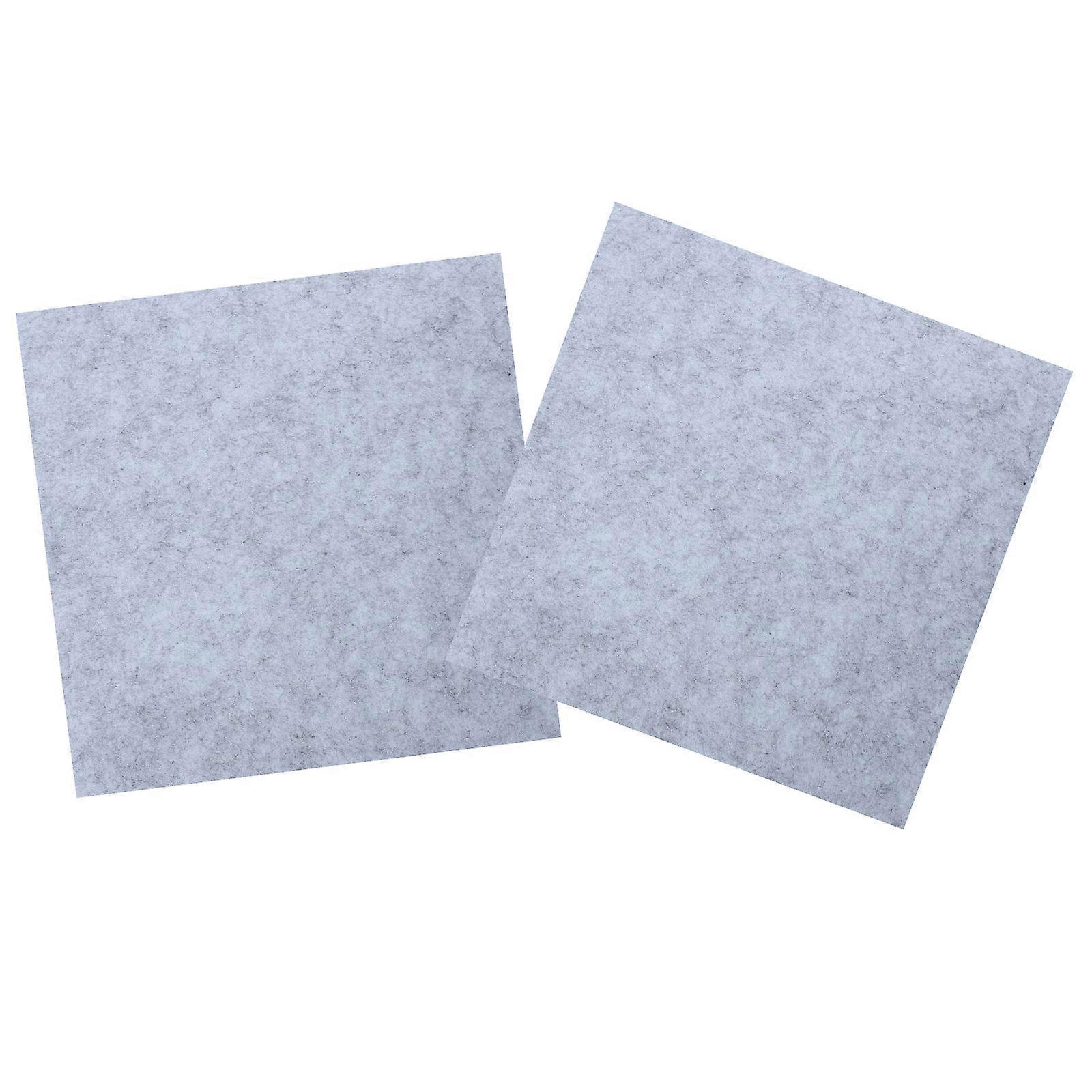 Sound Insulation Pad for DIY Felt Sound Absorbing Pads Noise Reduction Shock Absorption 30x30cm 2Pack