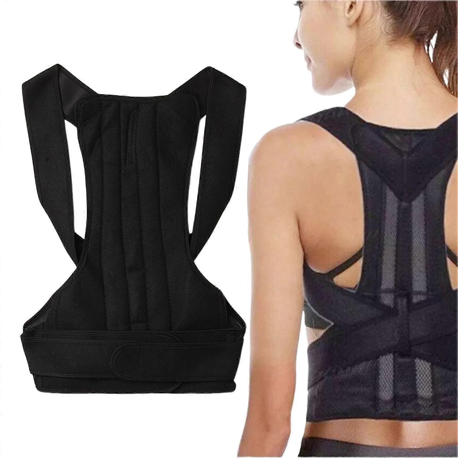 Upper Back Support for Women, Adjustable Posture Trainer, Breathable Full Back Brace for Comfortable Spine Correction and Support