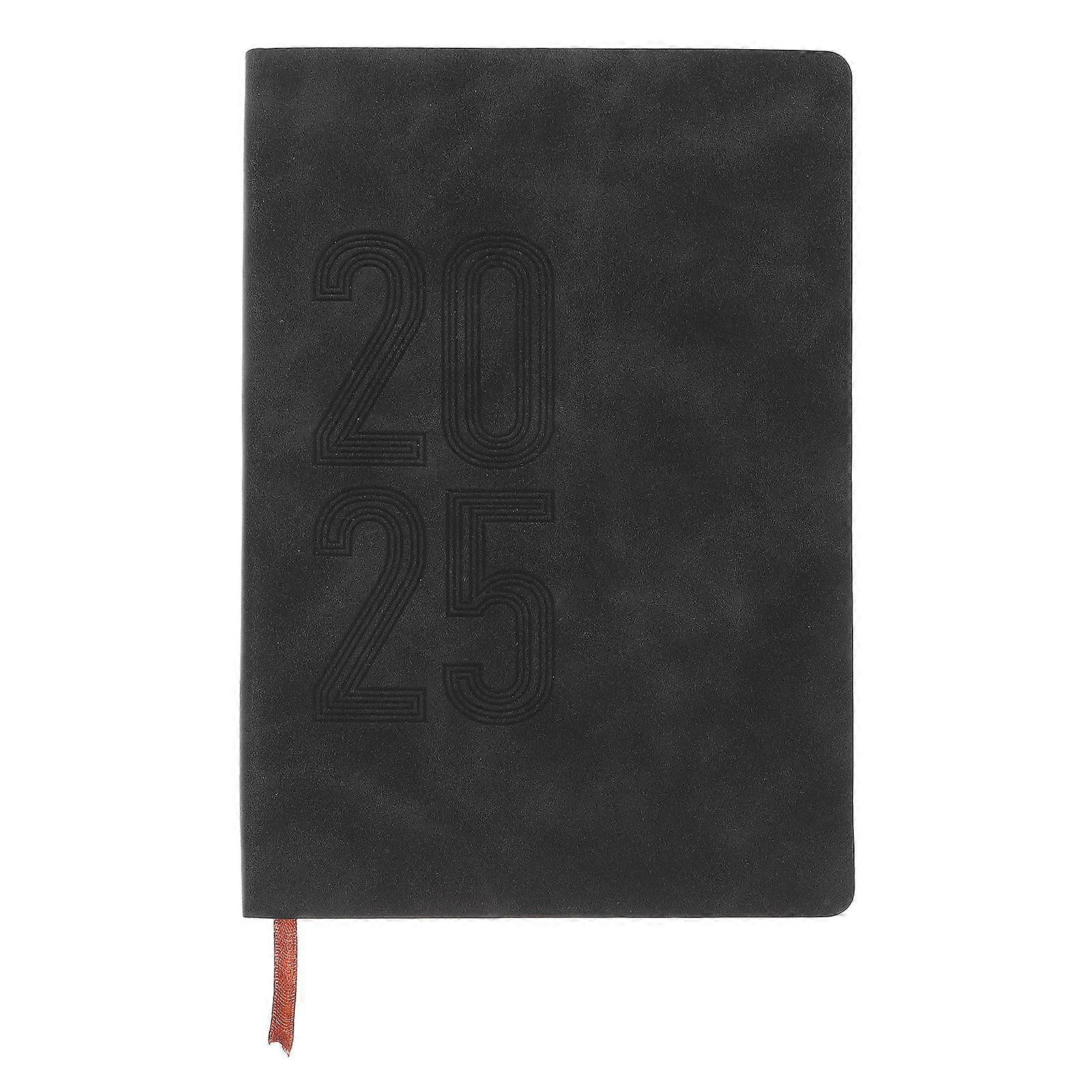 Notebook Planner Academic Schedule Management Writing present A5 Size Pu Material Rectangular Shape 1Pcs