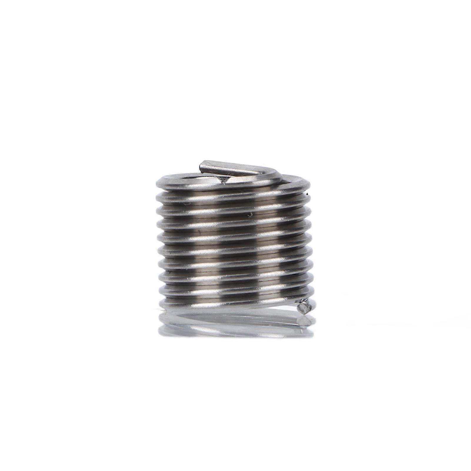 15 Pcs Thread Repair Tool Kit M10x1.25mm Metal Threaded Inserts Installation Tool for Auto Repairing