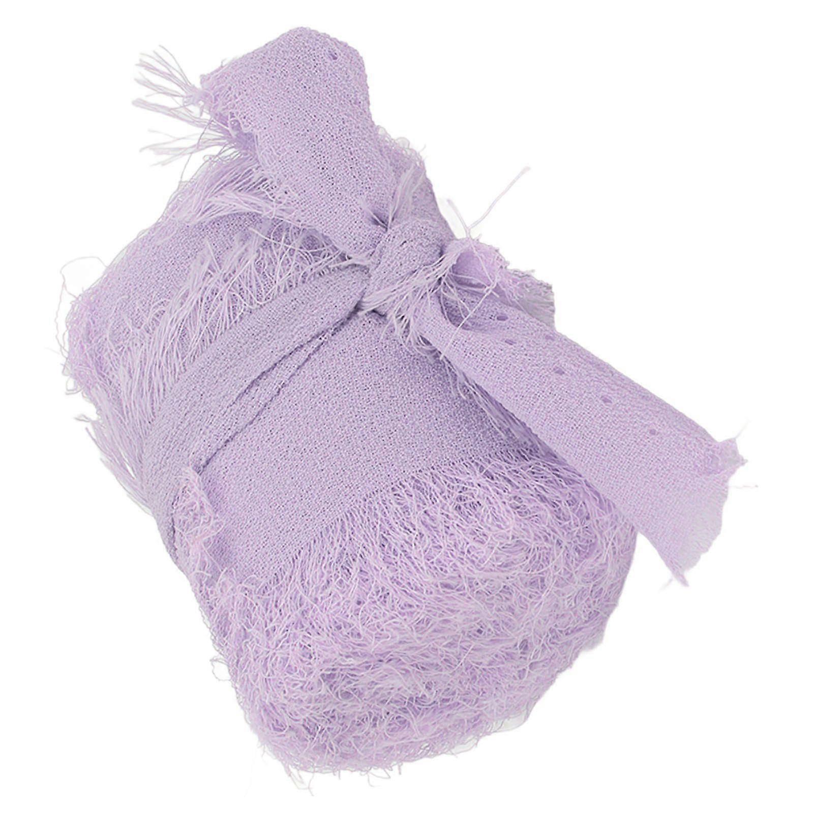 2025 Latest Model  Chiffon Ribbon 5M DIY Interesting Rustic Style Polyester