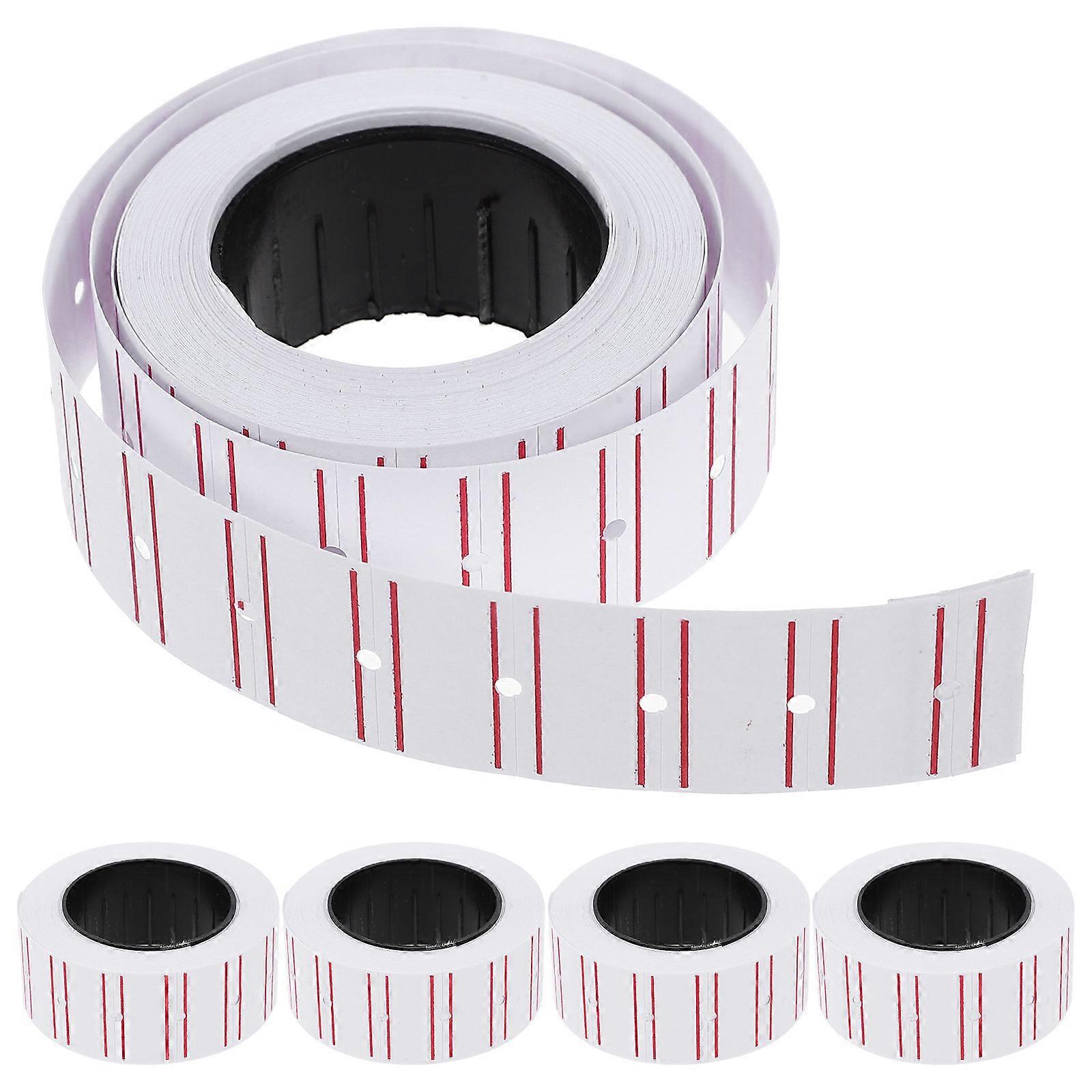Self Adhesive Price Marker Labels for Supermarket, Home, and Business Use – Easy Install, 10 Rolls Cost Tag Stickers