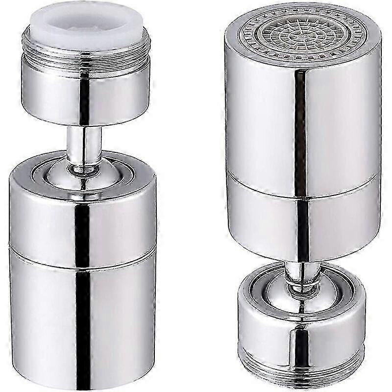 360 Degree Rotating Faucet Aerator 2 Modes Adjustable Bathroom Kitchen Faucet Accessories