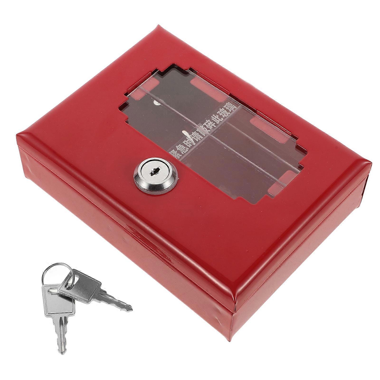 Lock Box Key Safe For Emergency Situations Enhanced Security Metal 1Pack