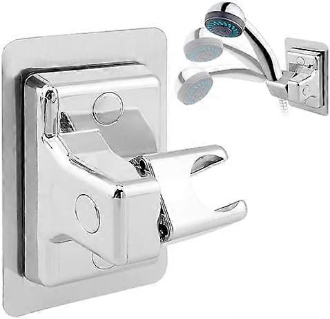 1 piece 360° rotating shower head bracket, no drilling required,