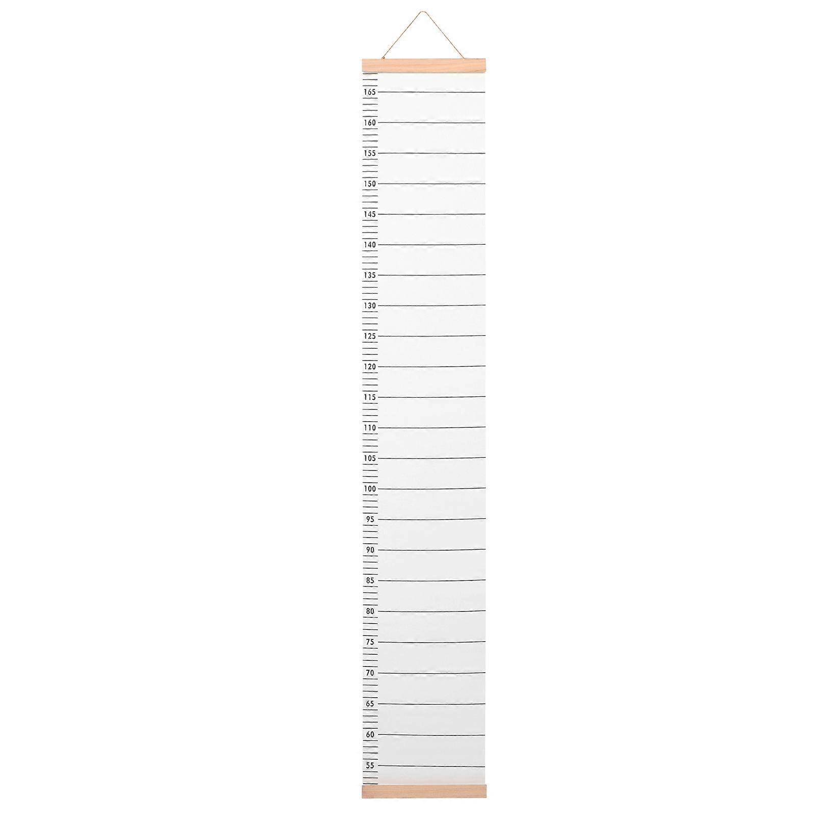 Height Ruler For Wall Growth Tracking Canvas 150x20cm 1Set