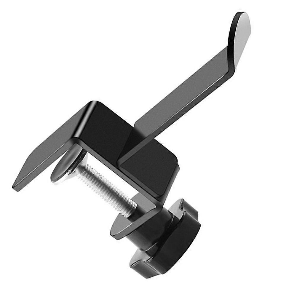 2pcs Headset Holder with Under Desk Design Desk Clip Hook for Headphone Headset Black