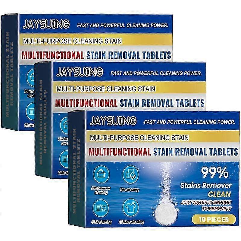 Universal Stain Removal Cube Powerful Cleaning Effervescent Multi-functional Effervescent Bio Enzyme Tablets Cleaning Table