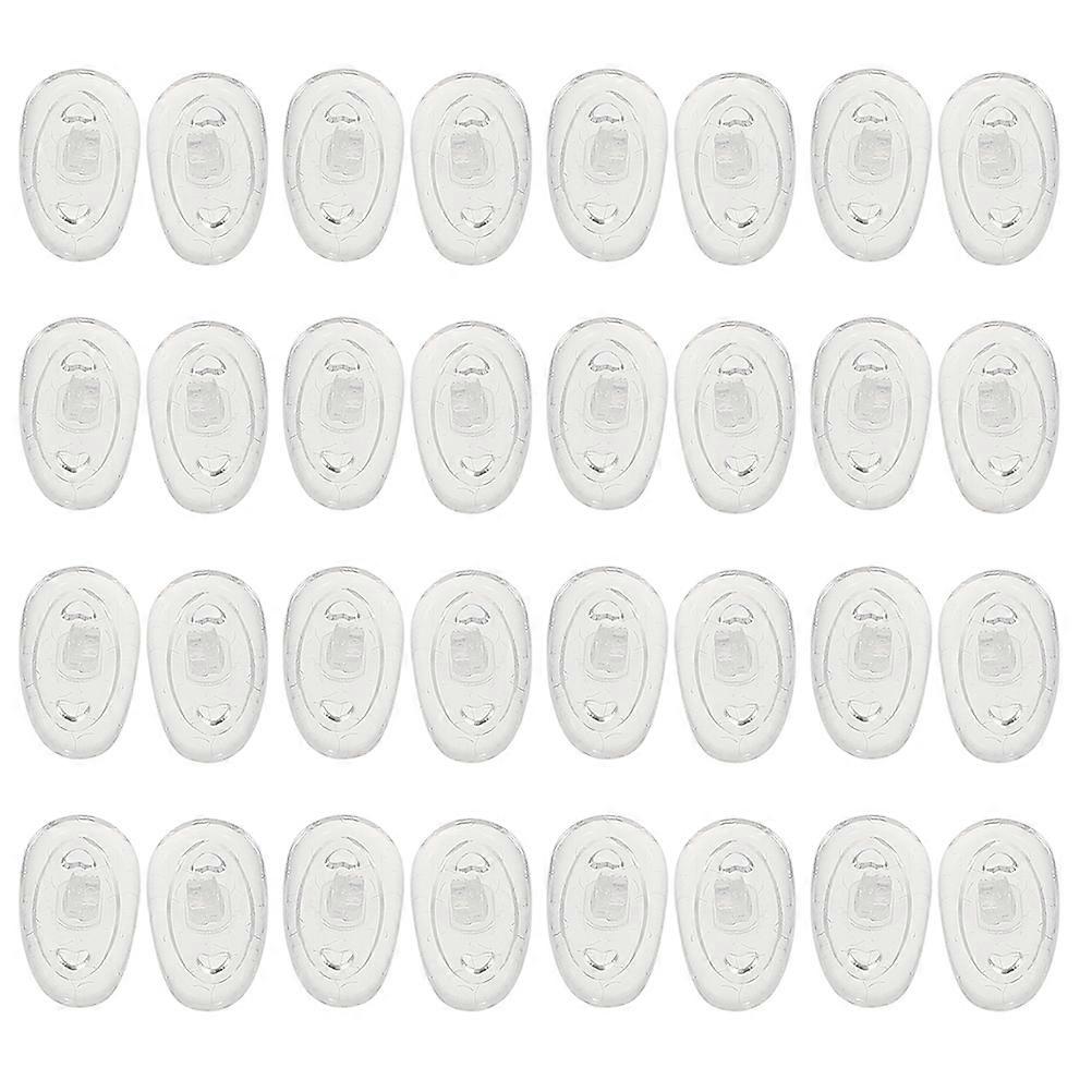 50 Pairs Eyeglasses Frame Nose Pads Non slipping Nose Patches White