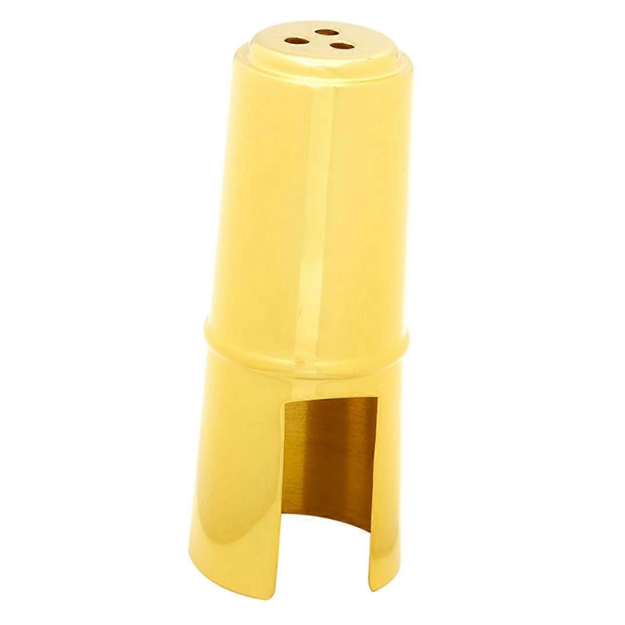 2 x Metal Cap Saxophone Mouthpiece Replacement Cap for Saxophone Ligature
