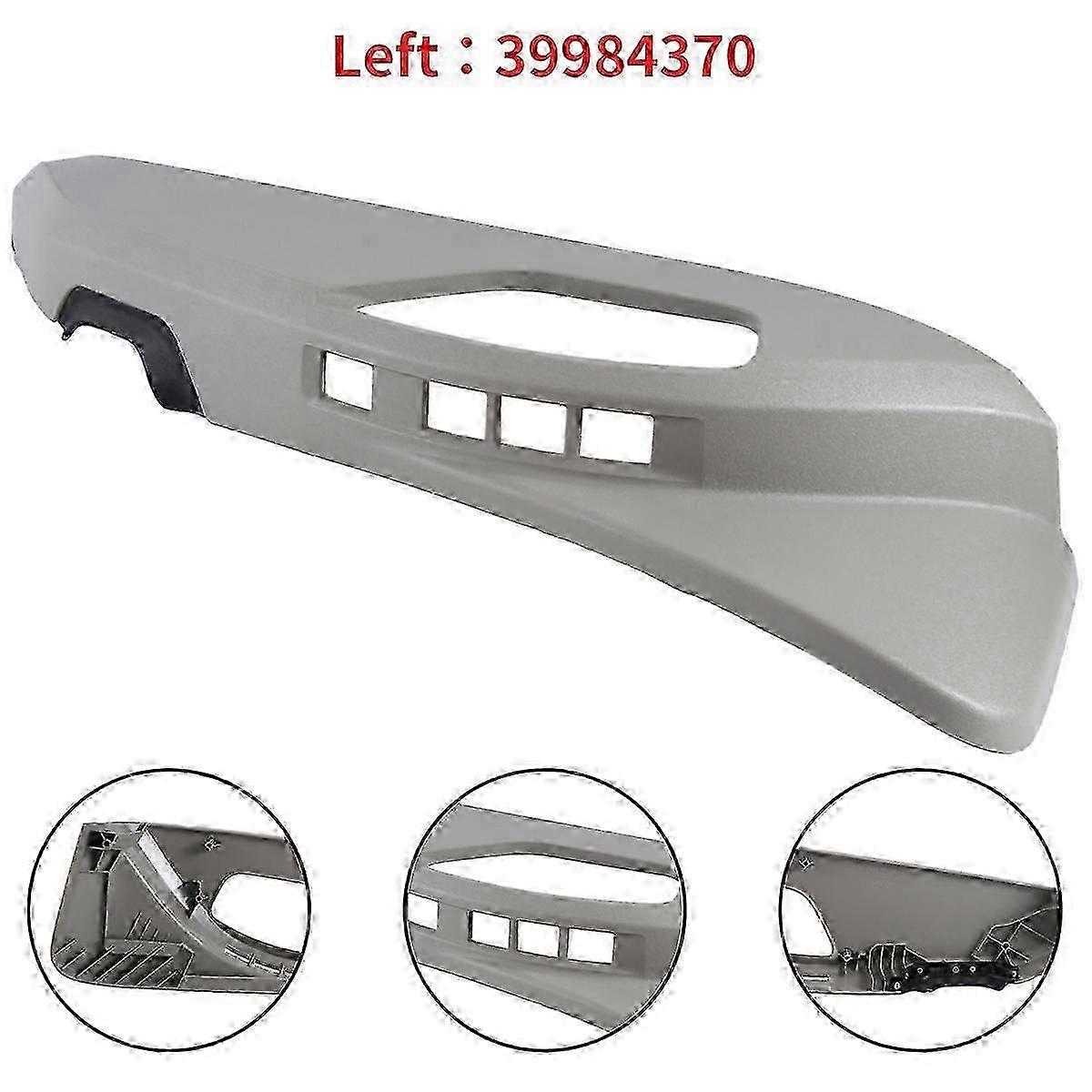 Grey Power Seat Outer Trim Cover with Seat Memory for S40 MK2 V50