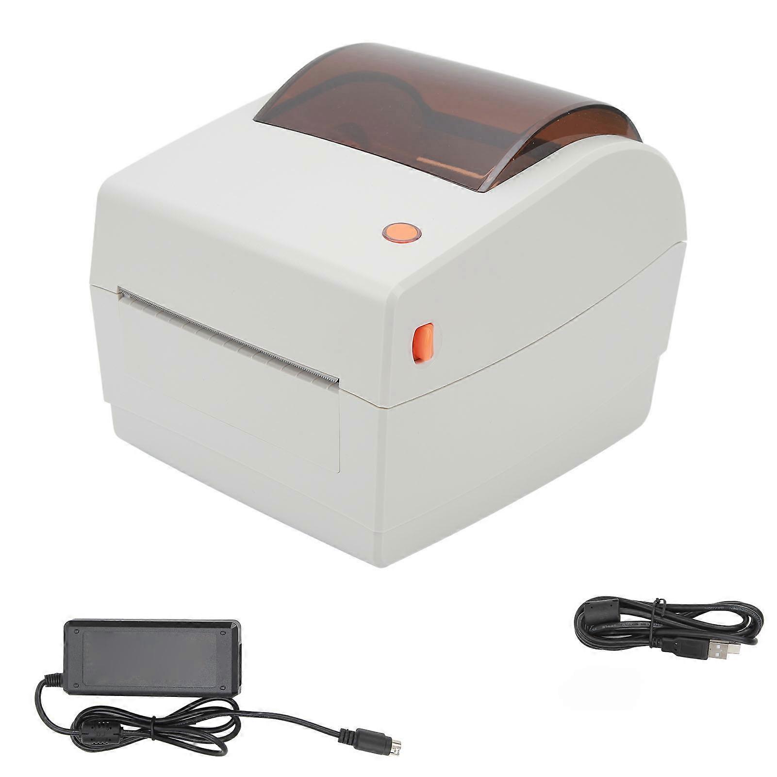 Thermal Label Printer Bluetooth APP Control Quick HD Print Universal Label Printer 100‑240V UK Plug