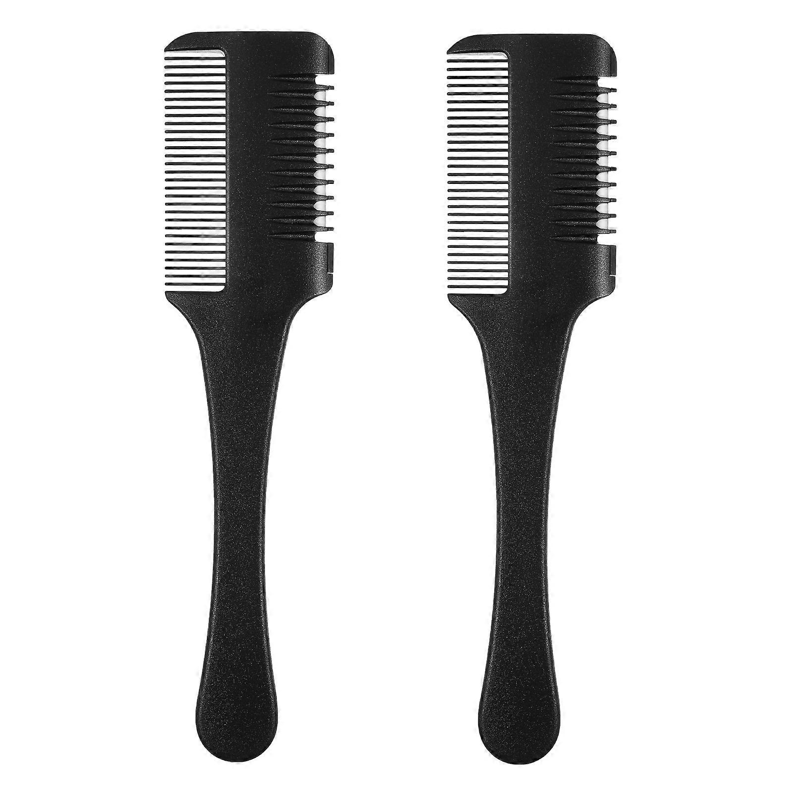 Tools Styling Thinning Diy For Home Use Black 2Set