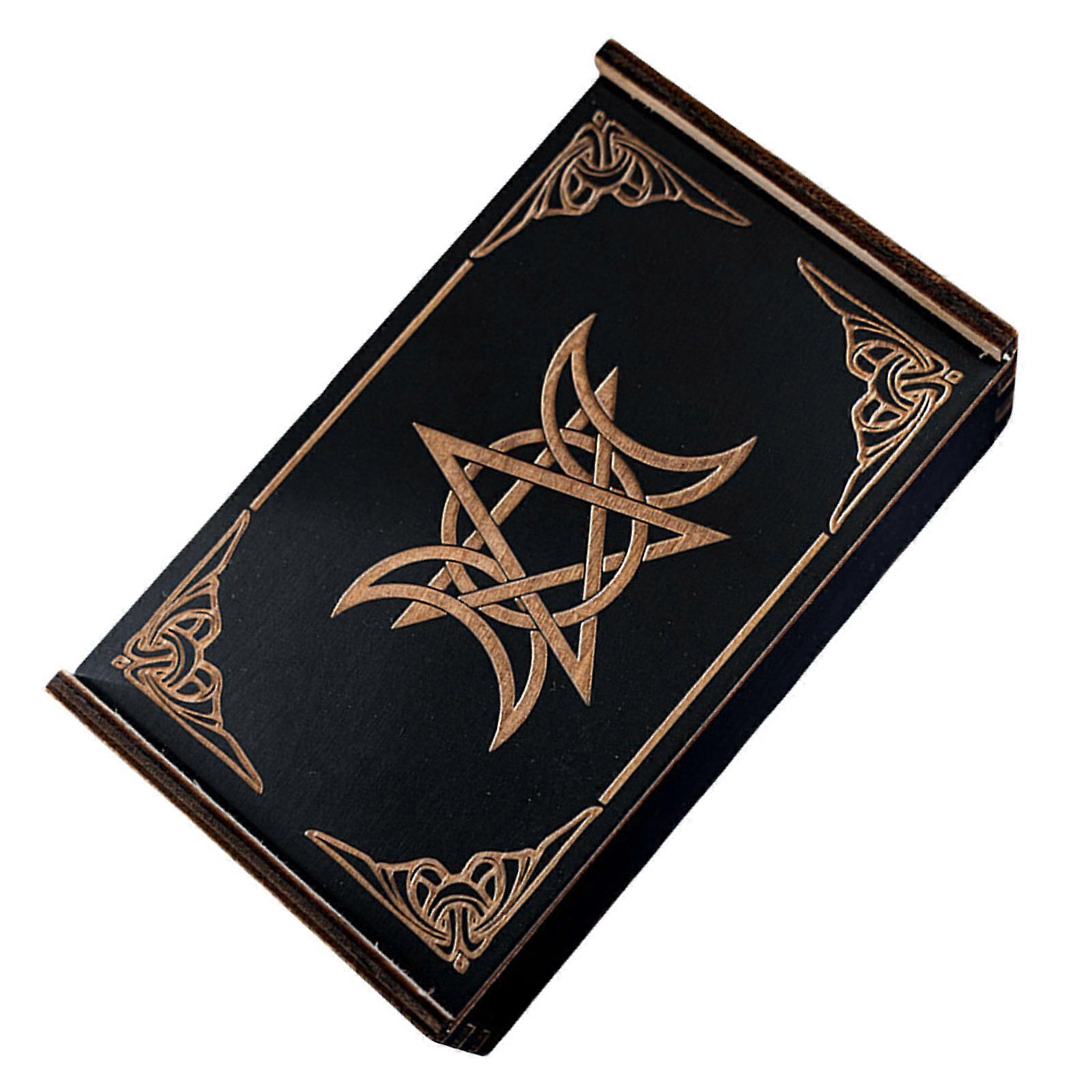 Tarot Cards Storage Box Portable Card Storage Container Astrologys Trinkets Box Organizers Push Pull Storage Box Multicolor