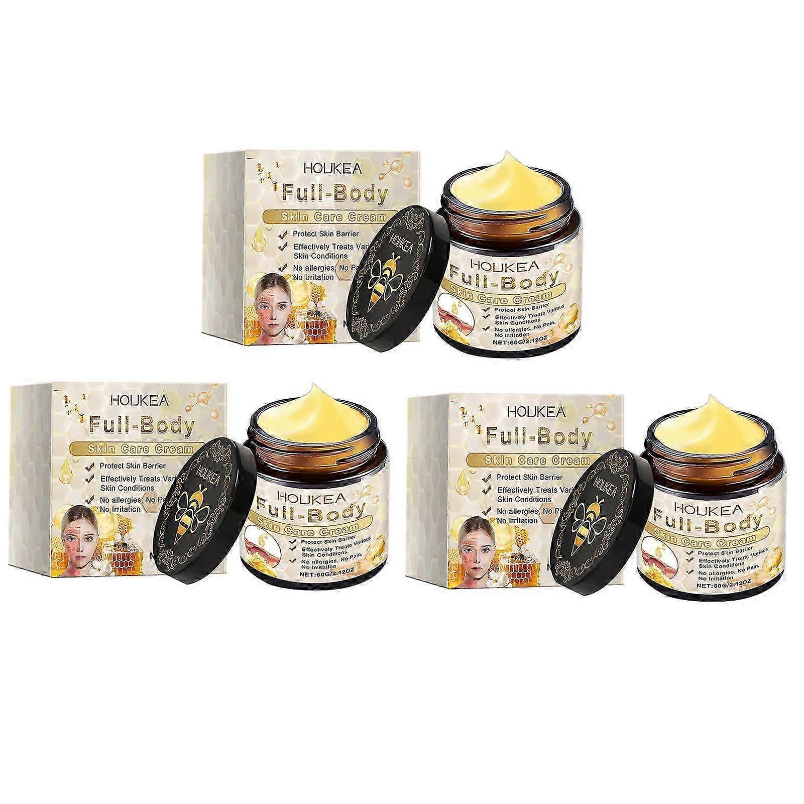 Bee-Venom Kapsamlı Krem Güvenli Doğal İçerik Yüz Vücut İçin Cilt Dostu Krem