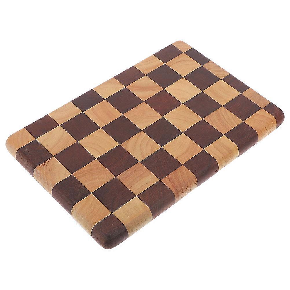 Cutting Meat Wooden Chopping Board for Professional Chefs Double-Sided Design Multi Color 41.00X28.00X2.50CM Food Safe Material 1Set