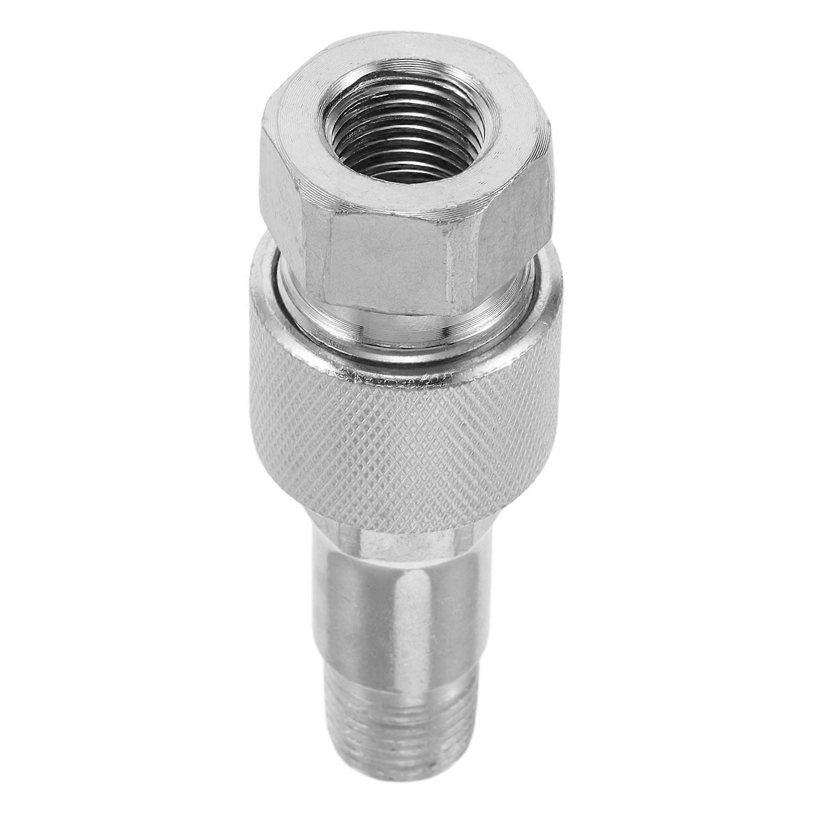 Quick Connect Hydraulic Coupler Adapter Fittings Versatile Use Jack Accessories Galvanized Alloy 4.00X2.00X2.00CM Quick Replacement 1Set