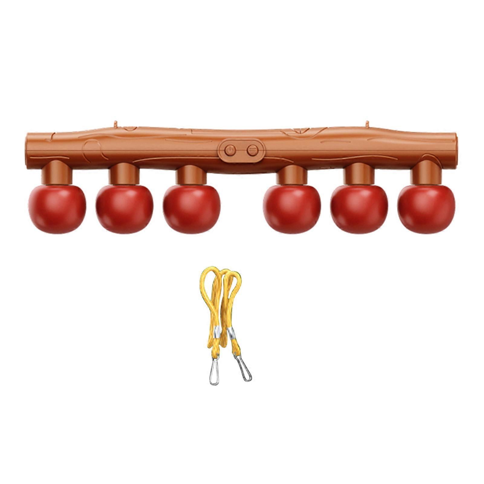 Falling Sticks Catching Game Toy for Kids Xmas Theme Catching Sticks Game Adjustables Speed Electric Kids Puzzle Game