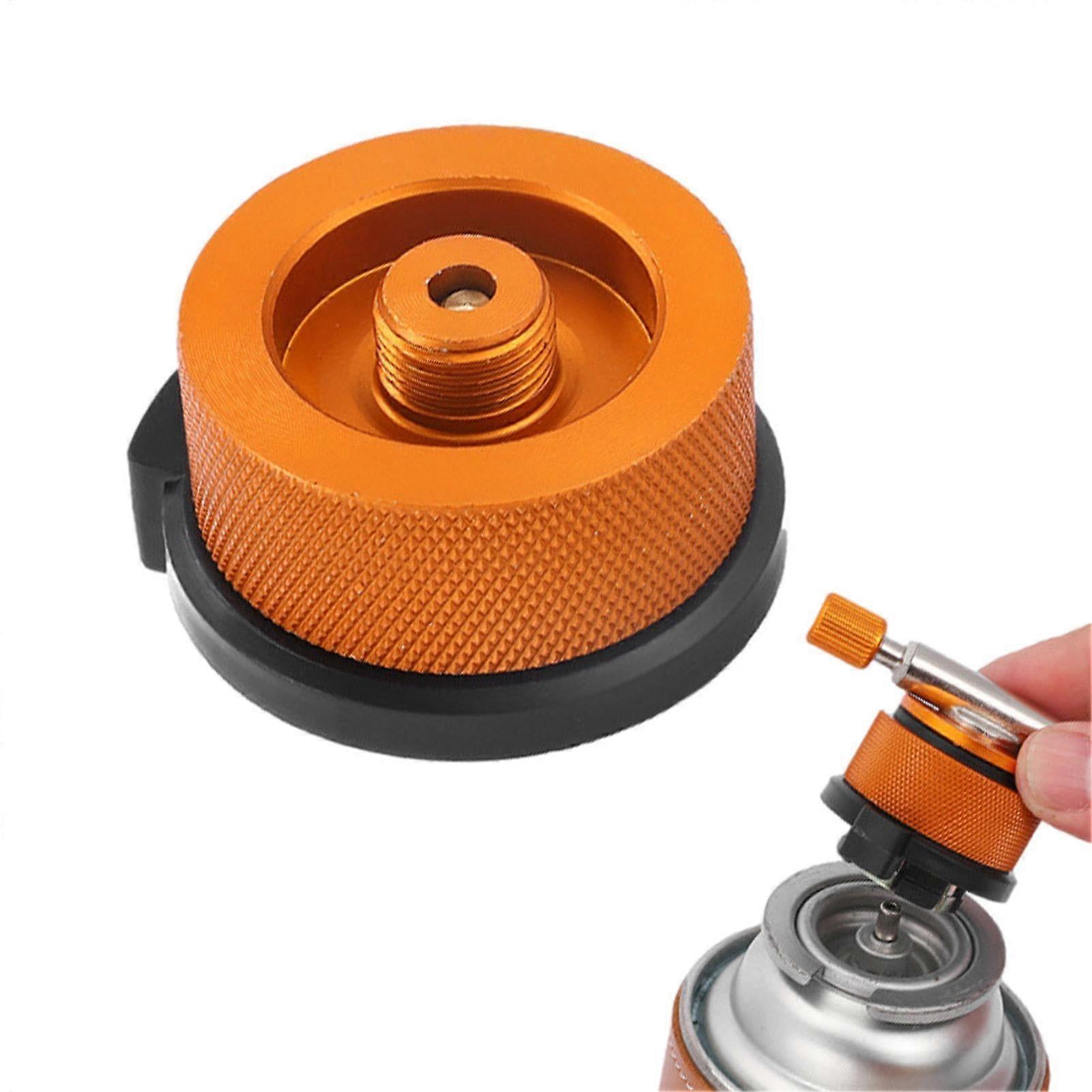 Tank Adapter Connection For Stove Burner Tank Adapter - Conversion Head For Oven Connector, Aluminum Alloy Camping Gear
