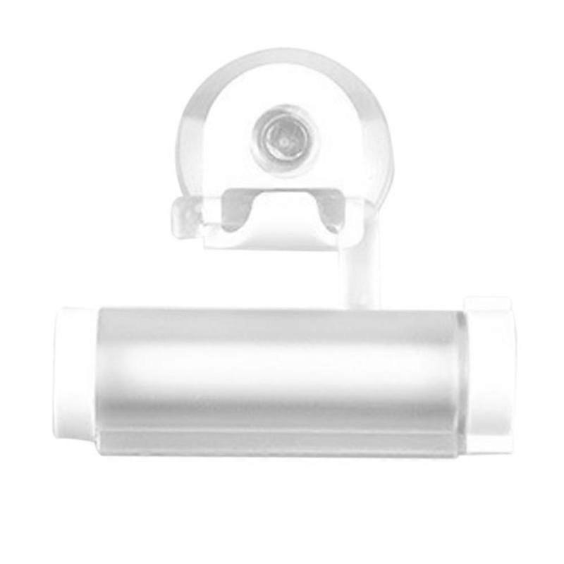Creative Sucker Hanging Coiling Tube Toothpaste Squeezer Makeup Remover Toothpaste Dispenser Bathroom Gadget Storage Rack