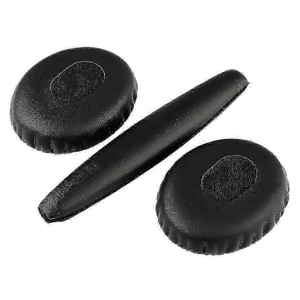 \u200bFor Bose QC3 QuietComfort 3 Replacement Ear Cushions Headband Pad Set Black Memory Foam Comfortable\u200b