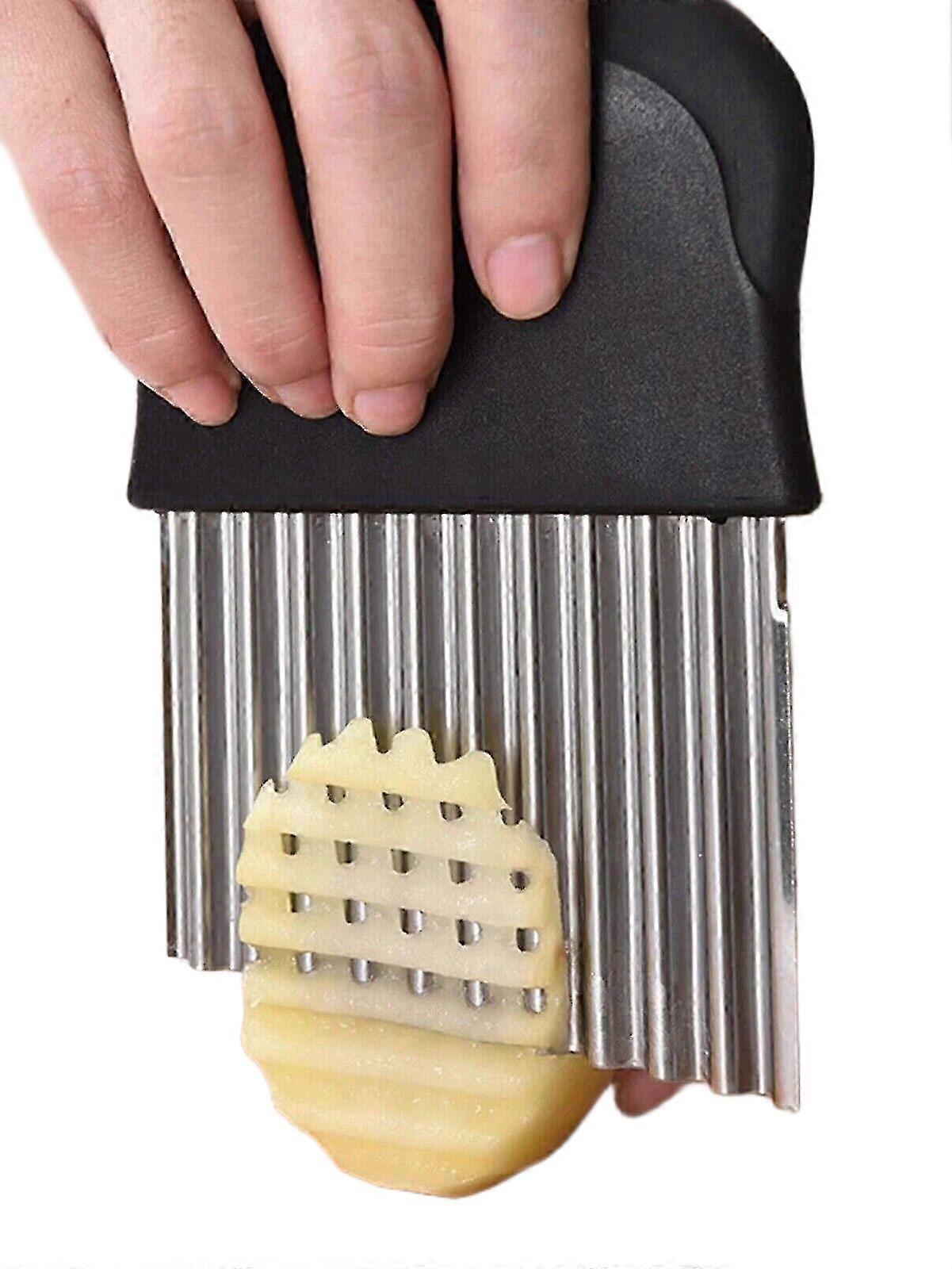 Stainless Steel Fry Cutter for Waffle Potato Slices