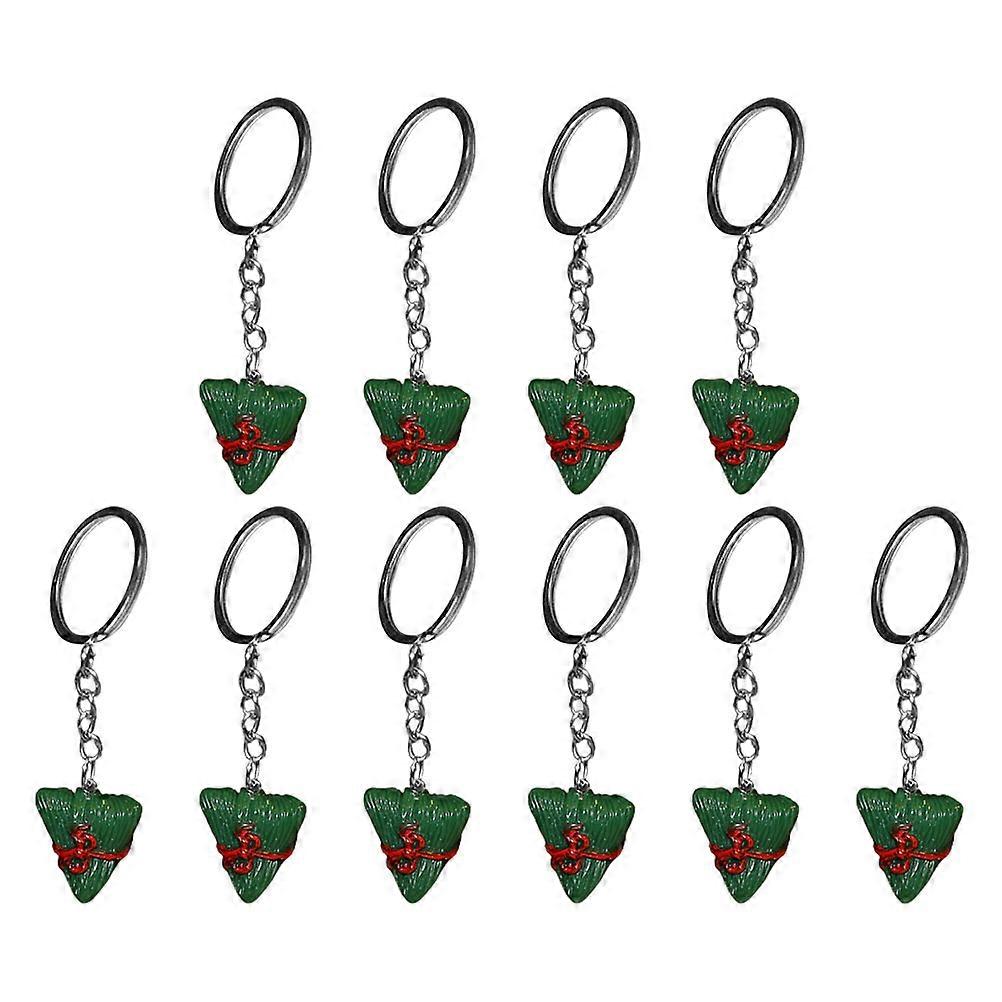 10pcs Pendant Keychains Bag Charm Portable Key Accessories Lightweight Durable Keyring for Party Favors Everyday Use