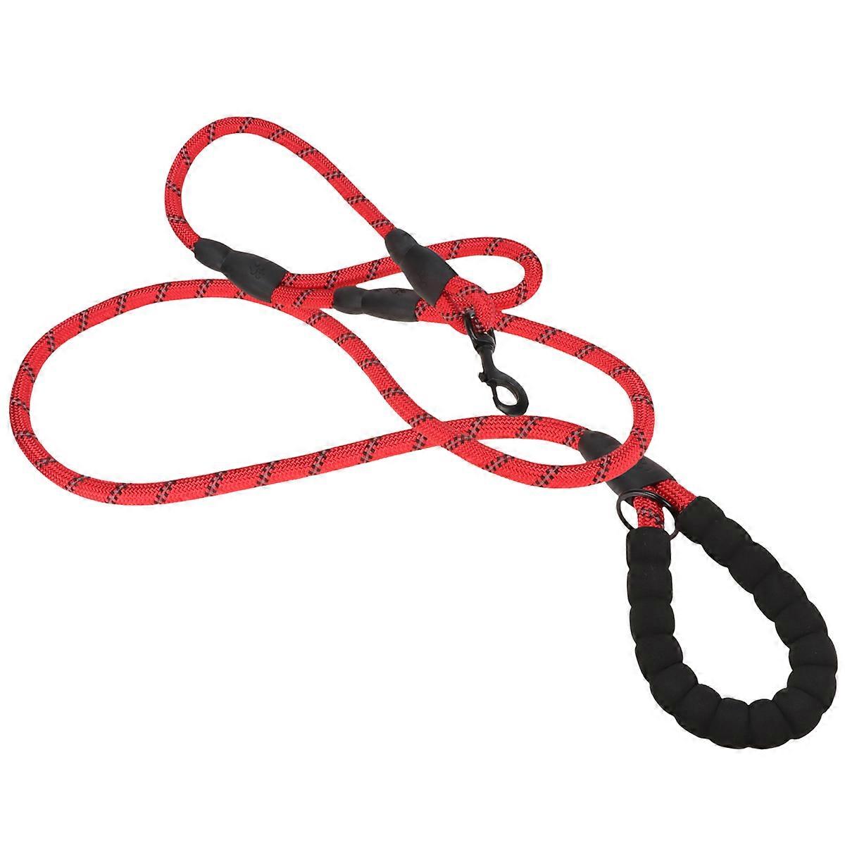 Reflective Dog Traction Rope, Nylon Pet Pull Strap for Easy Walking, Soft & Comfortable Design for Dog Training and Outdoor Adventures