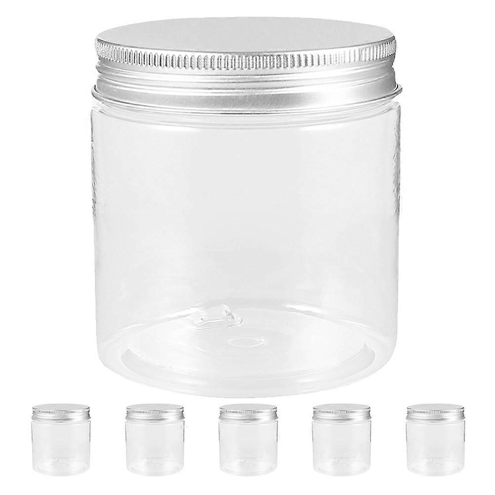 6pcs Sealed Jars with Lids – Portable Cosmetic Containers for Skincare, Creams, and Travel Toiletry Storage