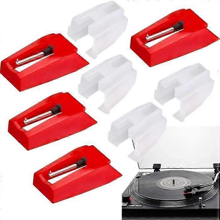 4Pcs Replacement Diamond Needle for PM Record Player LP Vinyl Audio Turntables Player Spare Part