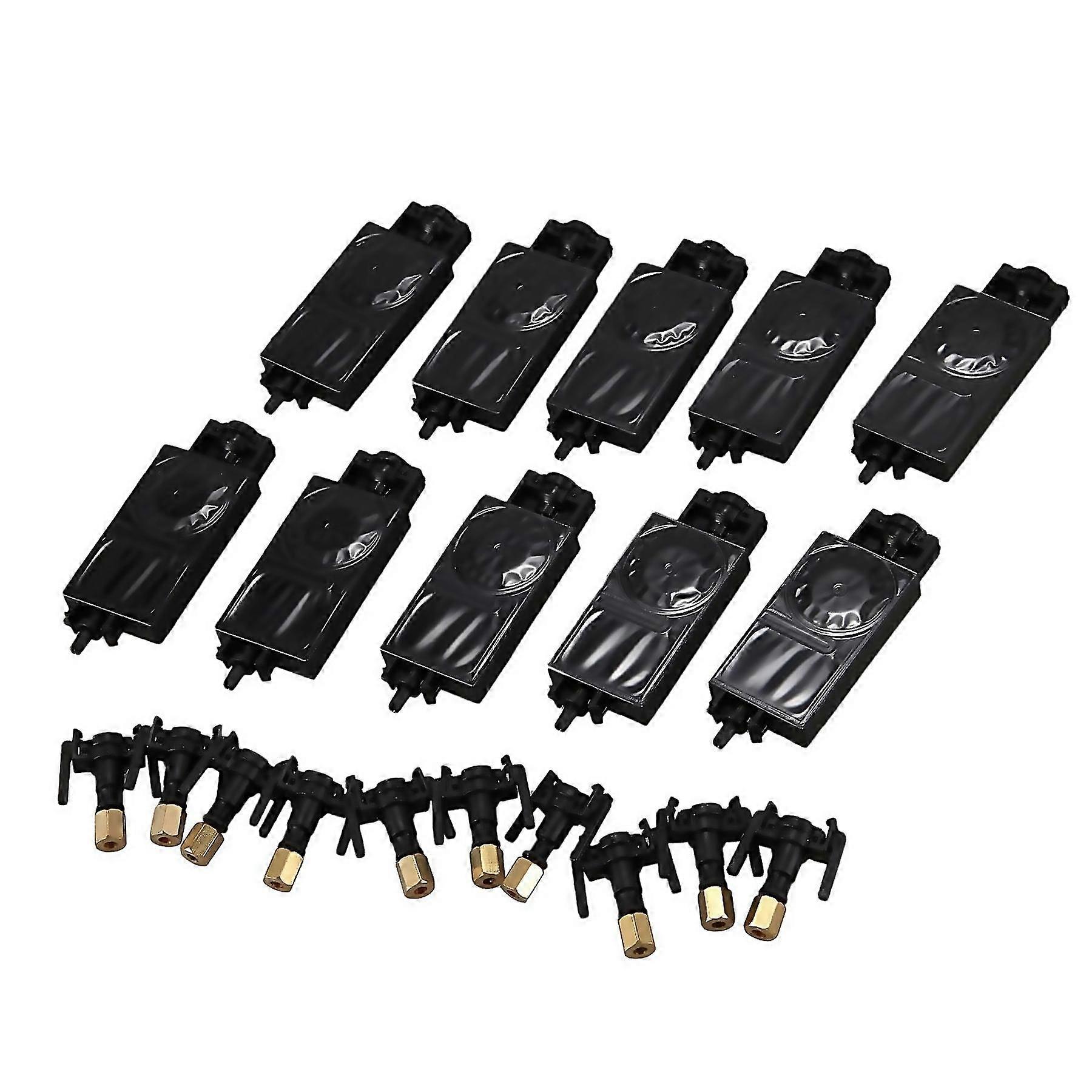 For 10pcs dx5 uv ink damper for mimaki jv33 jv5 cjv150 for tx800 eco solvent plotter printer ink dum