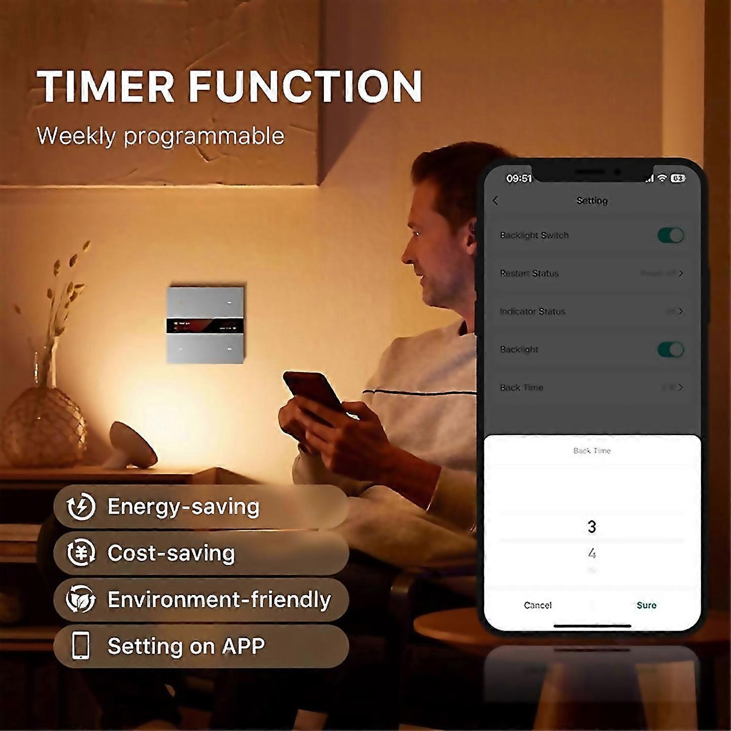 For Control Switch Panel Smart Socket Smart Switch 485 86 Box