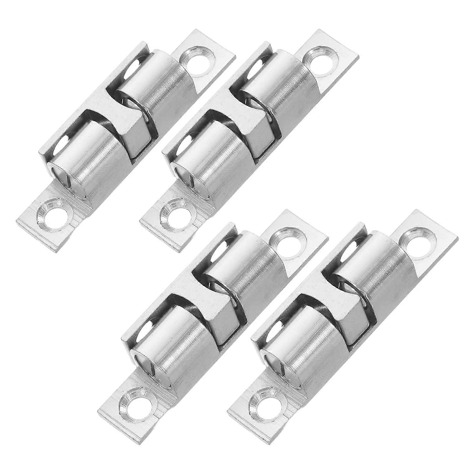 4Piece SoftClose Door Catch Set, CorrosionResistant, Quiet Cabinet Closure