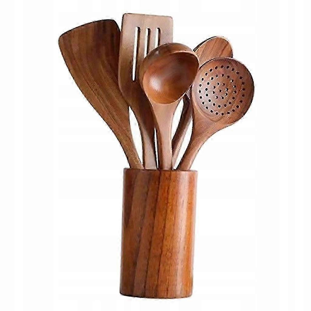 Wooden Cooking Spoons Kitchen Utensils With