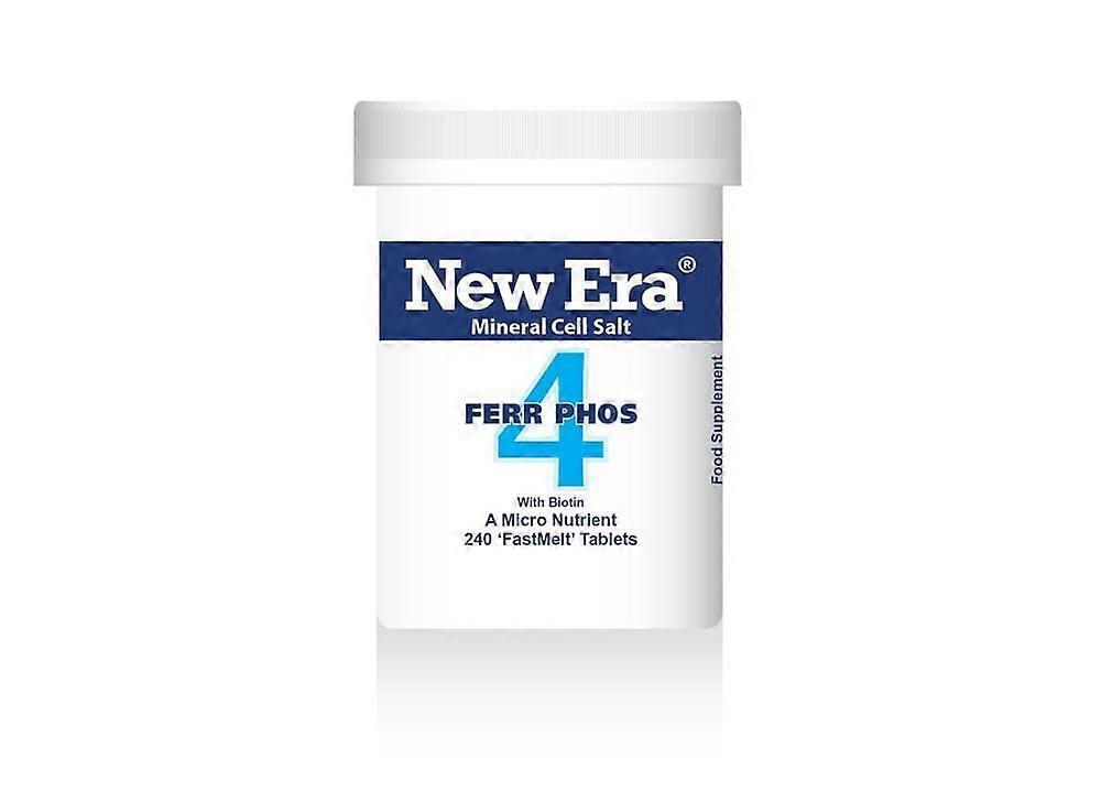 New Era No.4 Ferr Phos 240 tablets - 4 Pack