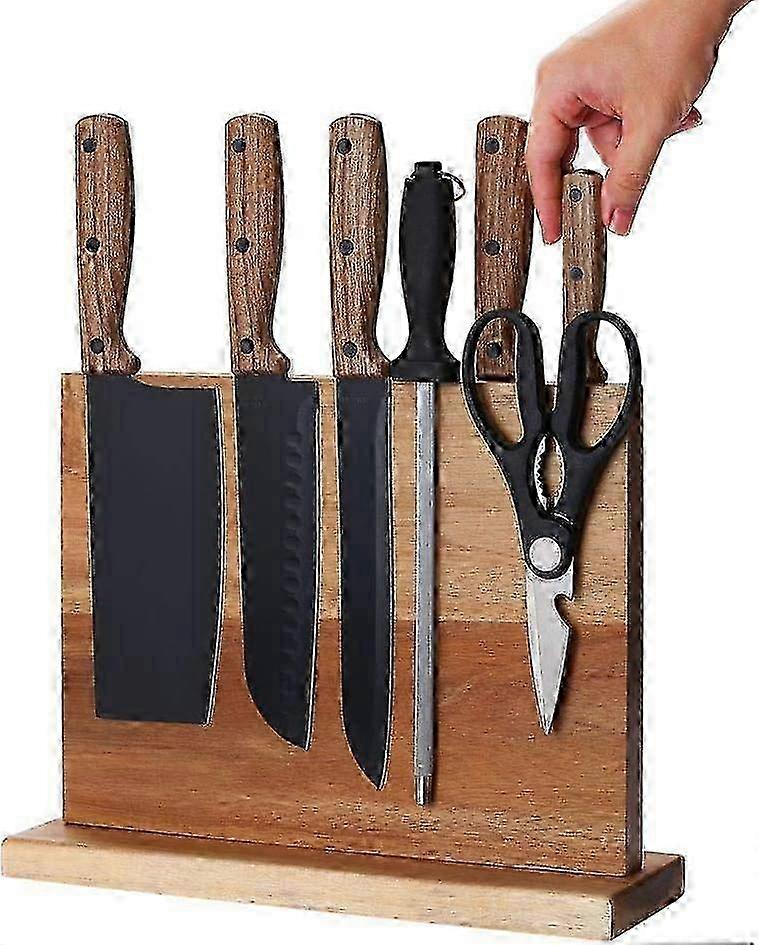 Multifunctional Knife Storage Rack Holder for Kitchen Countertop Organization