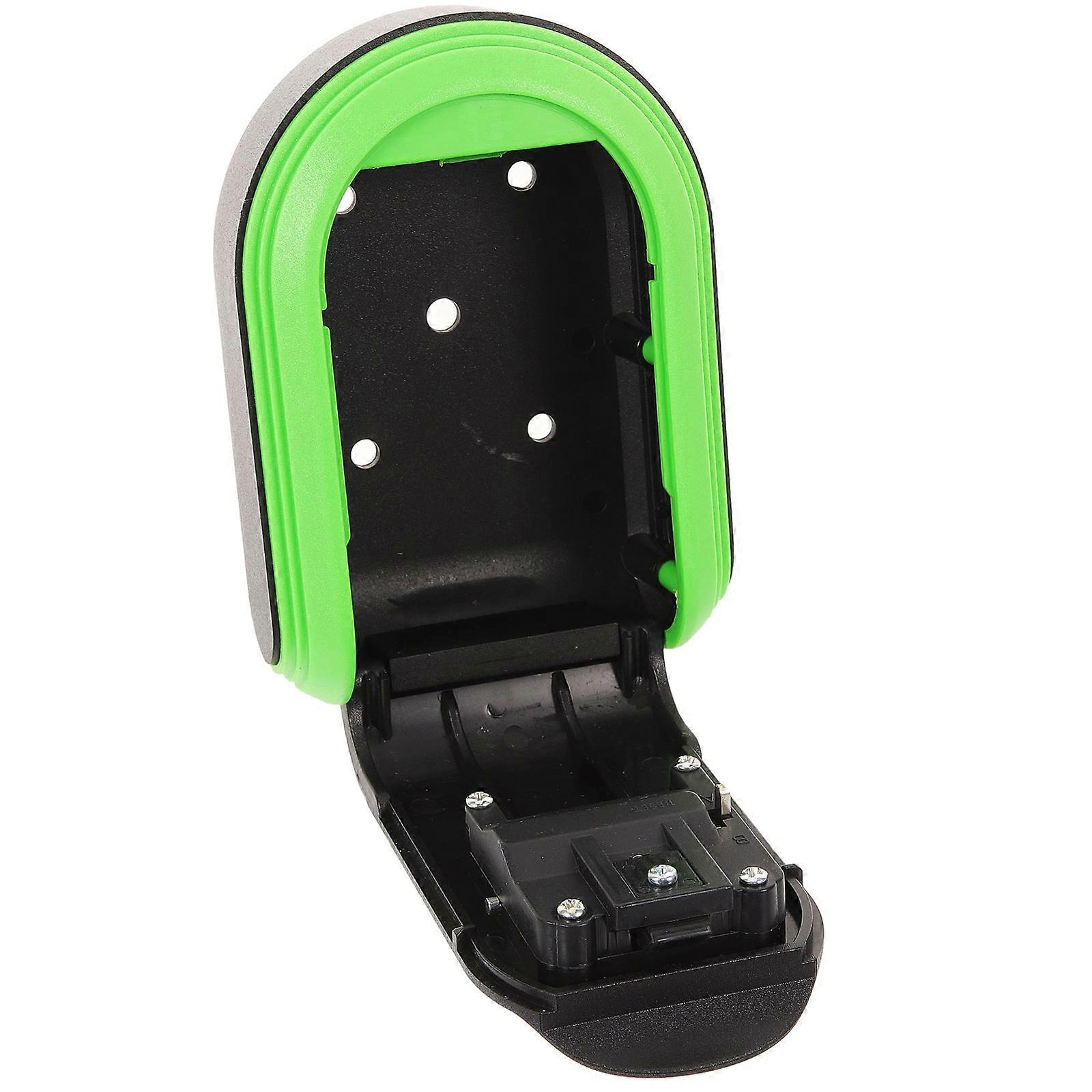 Combination Lock Key Box for Hotel Apartments Made of Black Abs Plastic with Key Storage Feature 1Pack